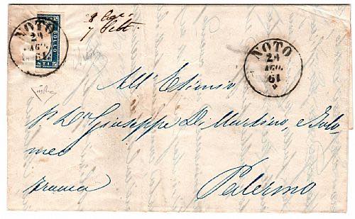 SARDEGNA - Da Rosolini 19 AGO 61 a ... 