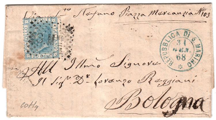 SAN MARINO - Dalla Rep. di S. ... 