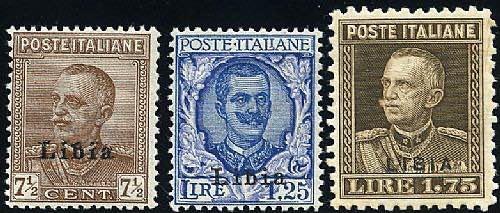 1928/29 francobolli ordinari 3 ... 
