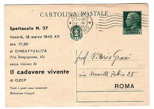 CARTOLINE REGNO DITALIA - C 79, ... 