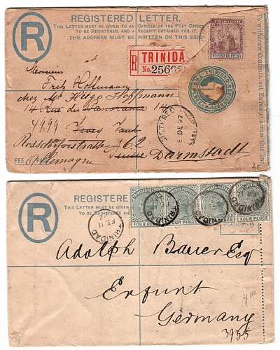 ESTERO - Trinidad - 1892/97 - 2 ... 