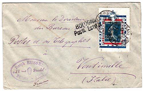 ESTERO - Francia - da Nizza 1915 a ... 