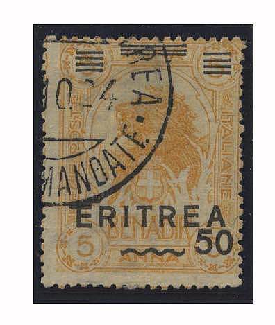 ERITREA - Leone Eritrea 50 c./5 ... 