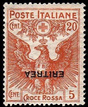 ERITREA - Croce Rossa 20 c. ... 