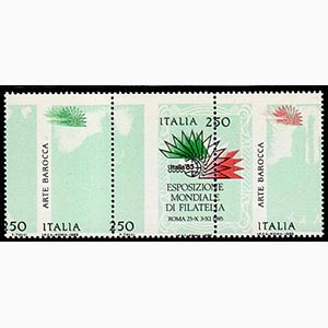 POSTA ORDINARIA - Italia 85 - Trittico 250 ... 