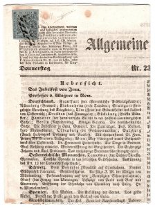 MODENA - Giornale Allgemeine Zeitung del ... 