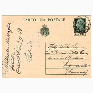 CARTOLINE LUOGOTENENZA - C 116, 1,20 l. ... 