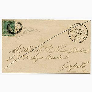 TOSCANA ANNULLAMENTI - SORANO 27 NOV 1859 - ... 