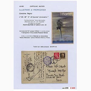 Franchigie e cartoline II Guerra - 33 ... 
