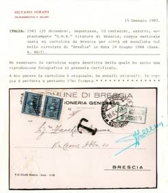 G.N.R. SERVIZI - Cart. da Brescia ... 
