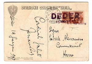 A.O.I. ANNULLAMENTI - DEDER + 13 MAG 1937 ... 