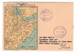 A.O.I. ANNULLAMENTI - DIRE DAOUA - 8.XI.1936 ... 