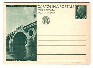 CARTOLINE REGNO DITALIA - C 74/21, 15 + 15 ... 