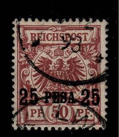 ESTERO - Germania 1893 Africa Orientale 25 ... 