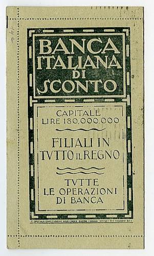 RB 1/2 - 10 E 15 C. BIGLIETTI PUBBLICITARI - ... 