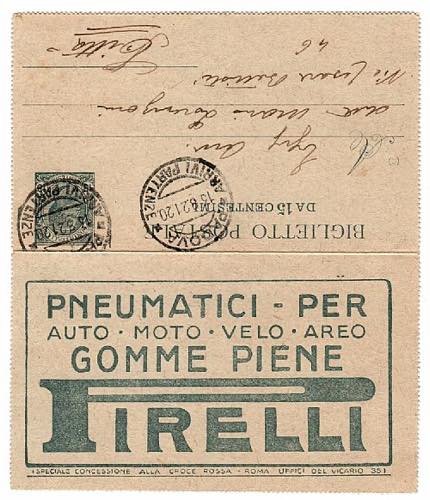 RB 1/2 - 10 E 15 C. BIGLIETTI PUBBLICITARI - ... 