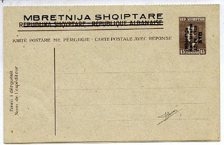 OCCUPAZIONI II GUERRA - C 4, 15 + 15 q. ... 