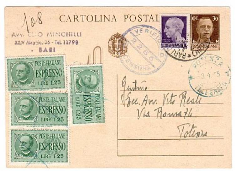 USI DI TIPI PRECEDENTI - C 98, 30 c. ... 