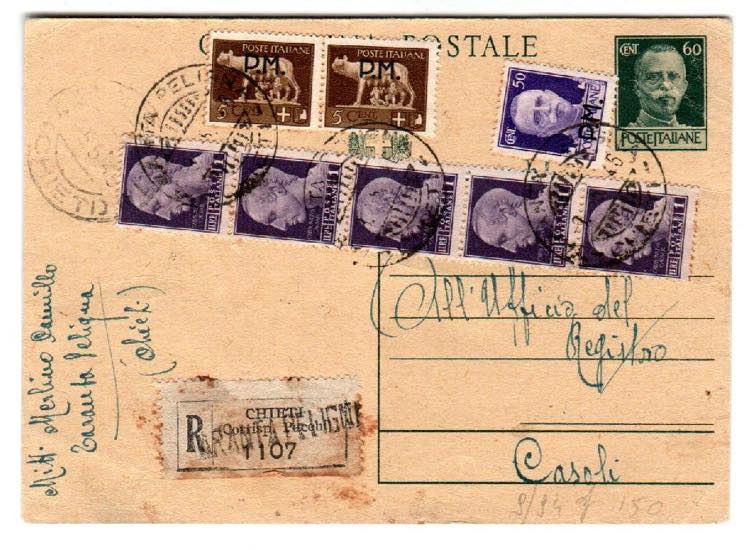 LUOGOTENENZA - C 113, 60 c. Imperiale - ... 