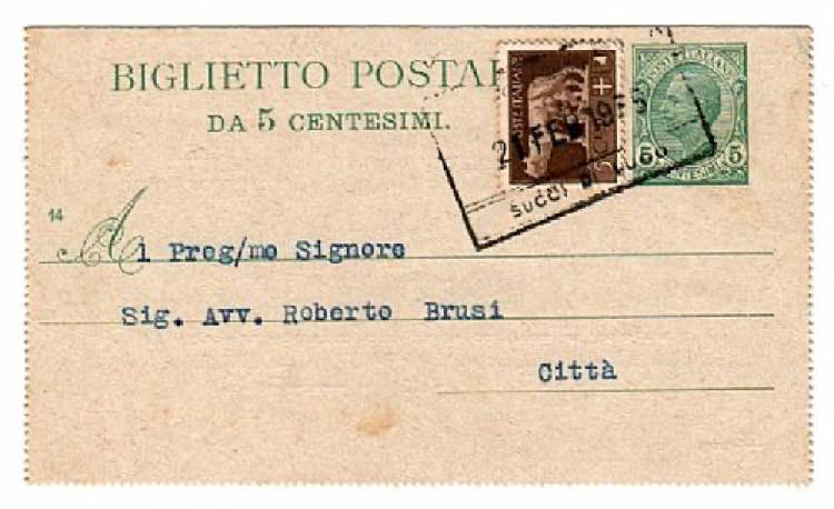 REGNO DITALIA - B 10/14, 5 c. Leoni + 5 c. ... 