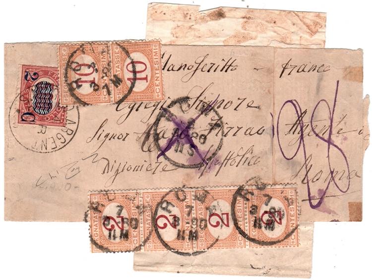 SEGNATASSE - Fascetta per manoscritti ... 