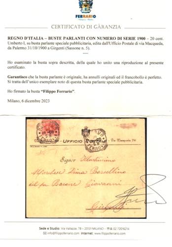 FRANCALETTERE - Busta parlante con ... 