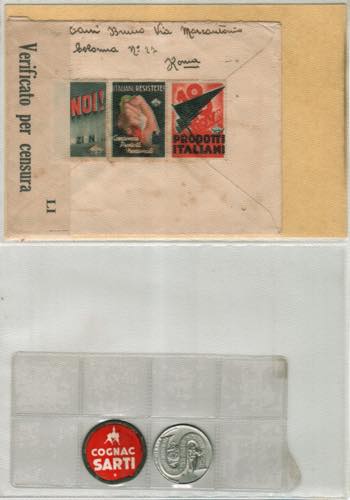 PUBBLICITARI - Pubblicità - 2 francobolli ... 