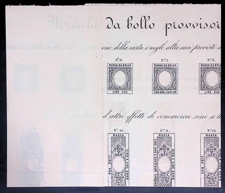 SERVIZI VARI - Regno dItalia - ... 