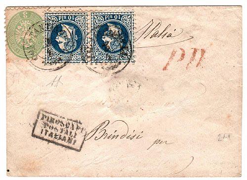 LEVANTE AUSTRIACO - Da Costantinopel 3.4 ... 