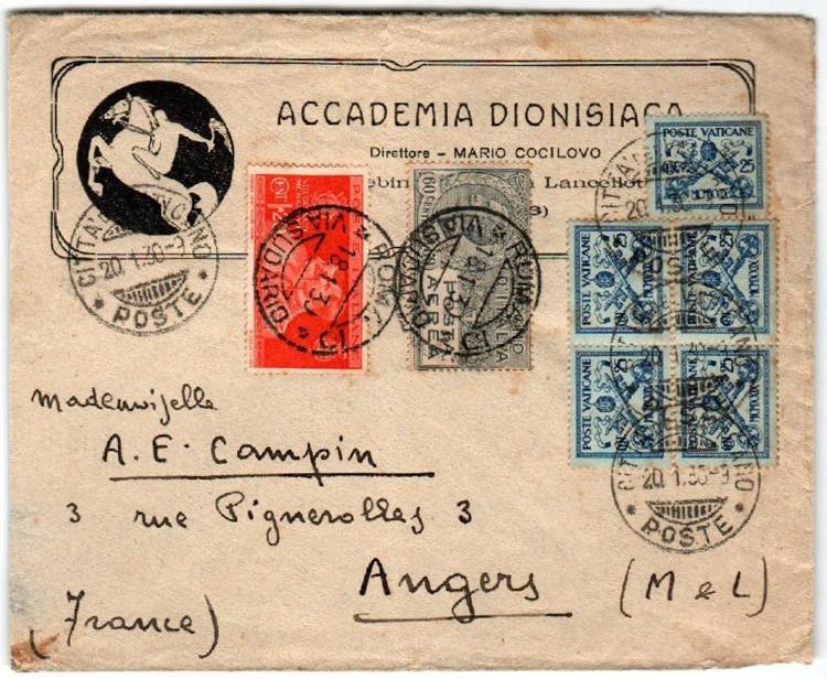 VATICANO - Da Roma 18.1.30 in Vaticano con ... 