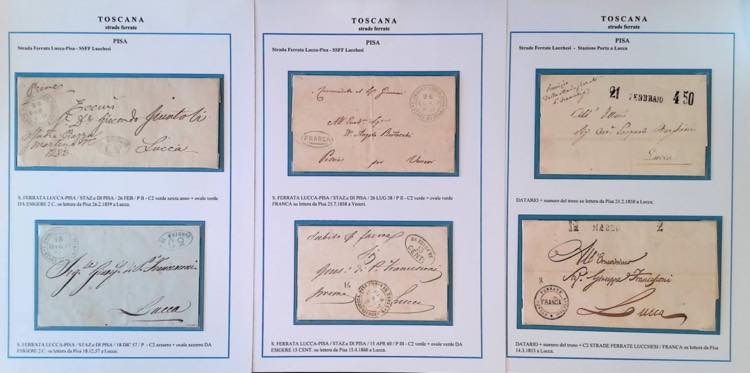 STRADE FERRATE TOSCANA - PISA - 8 lettere ... 