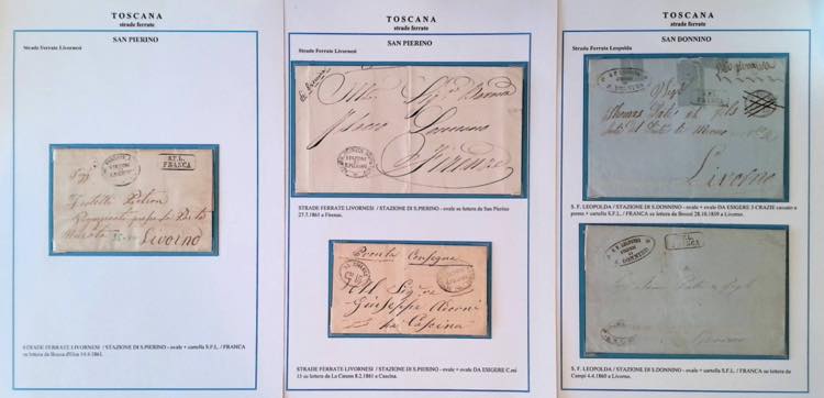 STRADE FERRATE TOSCANA - SAN PIERINO e SAN ... 