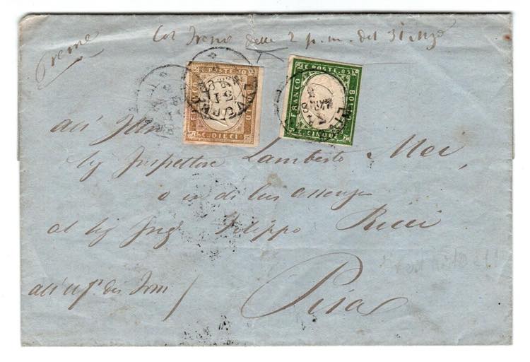 FERROVIARI - Da Livorno 31 MAR 62 a Pisa con ... 