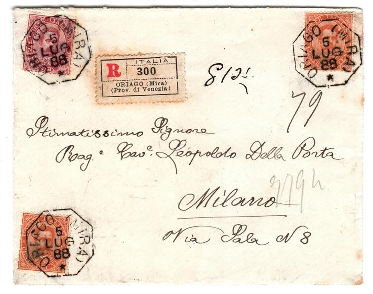 NUMERALI E COLLETTORIE - ORIAGO (MIRA) - 2 ... 