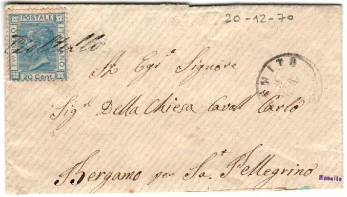 NUMERALI E COLLETTORIE - PIOLTELLO - corsivo ... 