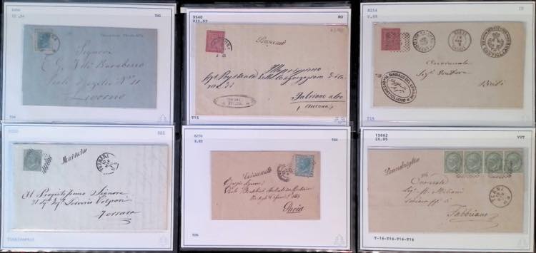 NUMERALI E COLLETTORIE - Splendido insieme ... 