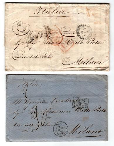 VIE DI MARE TRANSATLANTICHE - 5 lettere da ... 