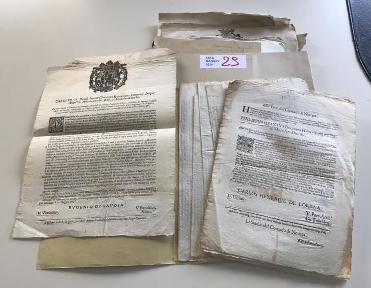 LOTTI E COLLEZIONI - Documenti vari - ... 