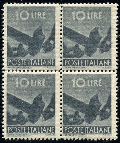 POSTA ORDINARIA - Democratica 10 l. falso di ... 