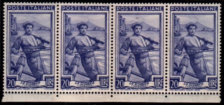 POSTA ORDINARIA - Lavoro 20 l., striscia di ... 