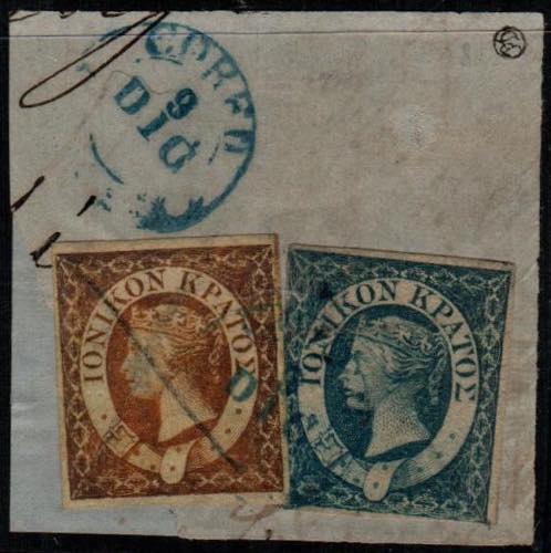 ESTERO - Isole Ionie 1/2 d. + 1 d. su ... 