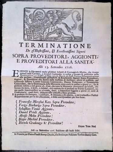 SANITA e DISINFEZIONI - Venezia - 3 bandi ... 