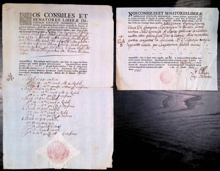 SANITA e DISINFEZIONI - MEMMINGAE - 2 fedi ... 