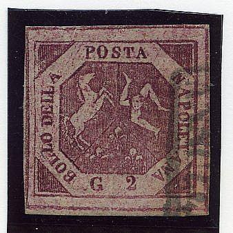 REGNO DI NAPOLI - Falso 2 gr. con grandi ... 