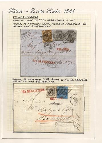 LOTTI E COLLEZIONI - Annulli di Milano su L. ... 