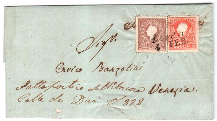 LOMBARDO VENETO ANNULLAMENTI - LOVERE 4 FEB ... 