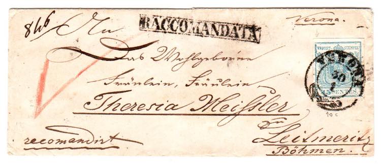 LOMBARDO VENETO ANNULLAMENTI - Raccomandata ... 