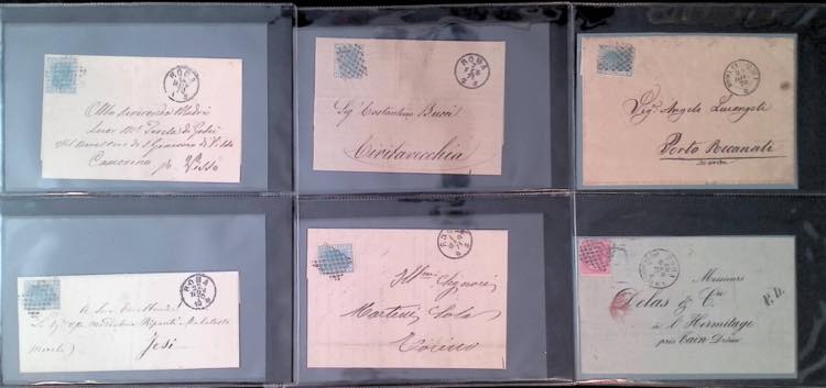 LOTTI E COLLEZIONI - Roma e Lazio - 25 buste ... 