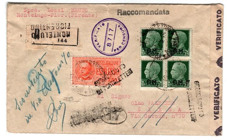 LUOGOTENENZA - Racc. da Montelupo Fiorentino ... 