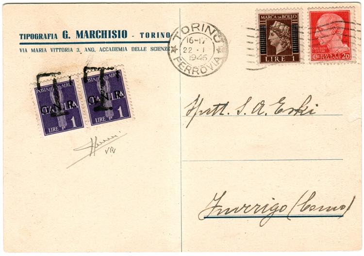 LUOGOTENENZA - PA G.N.R. Verona 1 l., 2 es. ... 